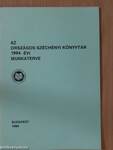 Az Országos Széchényi Könyvtár 1994. évi munkaterve