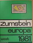 Zumstein Briefmarken-Katalog - West Europa/Ost Europa 1981