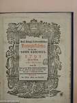 Kais. Königl. Oesterreichischer Provinzialkalender für das Jahr Jesu Christi, 1792 (gótbetűs)