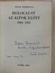 Holocaust az Alpok előtt (dedikált példány)