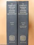 The compact edition of the Oxford english dictionary I-II.