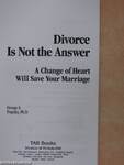 Divorce Is Not the Answer