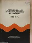 A vízgazdálkodás műszaki fejlesztési eredményei