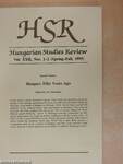 Hungarian Studies Review Spring-Fall, 1995