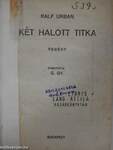 Két halott titka