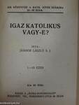 Nagybőjti beszédvázlatok 1926/A család felajánlása Jézus szent szívének/Igaz katolikus vagy-e?/Uj világ-régi hit/Örök igazságok/Uri Morál