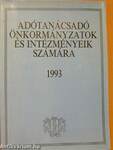 Adótanácsadó önkormányzatok és intézményeik számára 1993