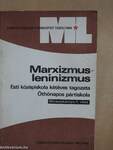 Marxizmus-leninizmus 1981/1982 I.