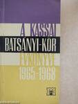 A kassai Batsányi-kör évkönyve 1965-1968.