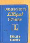 Langenscheidt's Lilliput Dictionary English-German (minikönyv)