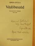 Védőbeszéd (dedikált példány)