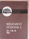 Régészeti füzetek I. 1982/35.