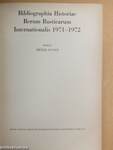 Bibliographia Historiae Rerum Rusticarum Internationalis 1971-1972