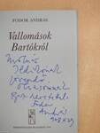 Vallomások Bartókról (dedikált példány)