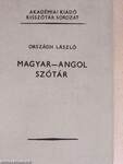 Magyar-angol szótár