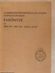 A Debreceni Református Kollégium Gimnáziumának évkönyve az 1982/83-1983/84. iskolai évről