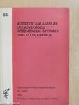 Módszertani ajánlás közművelődési intézmények gyermek foglalkozásaihoz