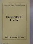 Hungarológiai Értesítő 1985/1-4.