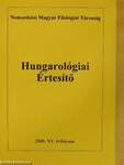 Hungarológiai Értesítő 2000.