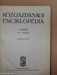 Közgazdasági Enciklopédia I-IV.