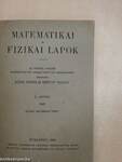 Matematikai és fizikai lapok 1943. január-december I-II.