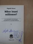 Mikor leszel milliomos? I. (aláírt példány)