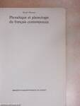 Phonétique et phonologie du francais contemporain