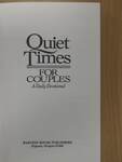 Quiet Times for Couples