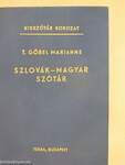 Szlovák-magyar szótár