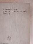 Magyar-német jogi és államigazgatási szótár