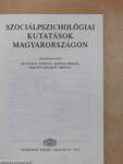 Szociálpszichológiai kutatások Magyarországon