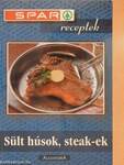 Sült húsok, steak-ek