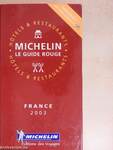 Michelin Le Guide Rouge - France 2003