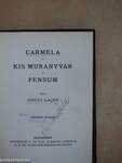 Carmela/Kis Murányvár/Pensum