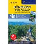 Börzsöny, Ipoly, Naszály 4in1 outdoor kalauz+turista- és kerékpáros térkép