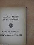 Magyar-angol és angol-magyar kéziszótár I-II.