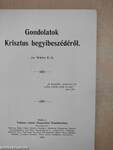 Gondolatok Krisztus hegyibeszédéről