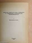 Magyar Pszichológiai Társaság VI. Országos Tudományos Konferenciája I.