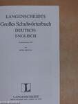 Langenscheidts Großes Schulwörterbuch