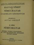 Magyar-német és német-magyar gyakorlati kéziszótár I-II.