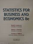 Statistics for Business and Economics 8e