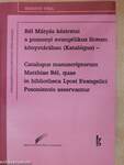 Bél Mátyás kéziratai a pozsonyi evangélikus líceum könyvtárában