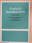 A szociáldemokráciáról