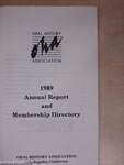 1989 Annual Report and Membership Directory