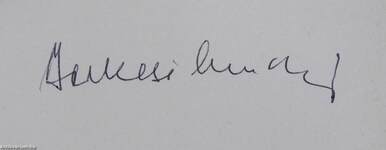 Szerelem három tételben (dedikált példány)