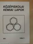 Középiskolai kémiai lapok 1994/3.