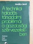 A technikai haladás társadalmi problémái a gazdasági szervezetekben