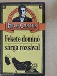 Fekete dominó sárga rózsával
