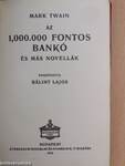 Az 1,000.000 fontos bankó és más novellák