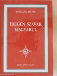 Idegen szavak magyarul